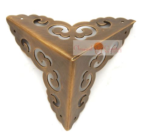 metal corner brackets for trunk|Decorative Corner Brackets, Metal Corner Brackets, Corner .